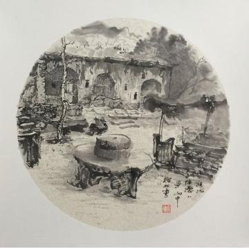 李绵松油画风景陕北绥德景字画之家