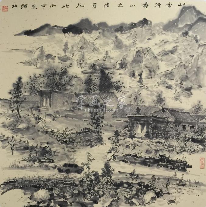 国画家李绵松字画之家