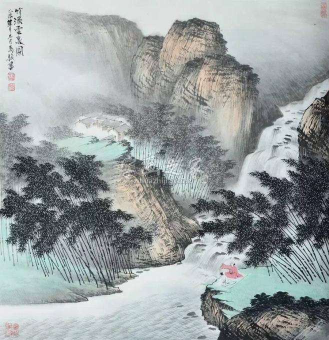 油画家马骏字画之家