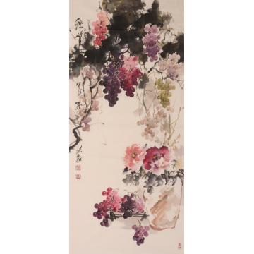 赵洪新国画花鸟秋实字画之家
