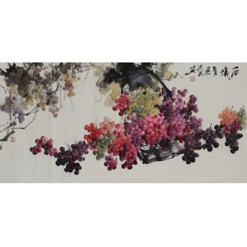 赵洪新国画花鸟西域贡果字画之家