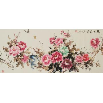 赵洪新国画花鸟花开富贵字画之家