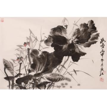 周庚江国画花鸟幽香字画之家