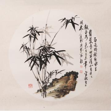 何振林国画花鸟竹字画之家
