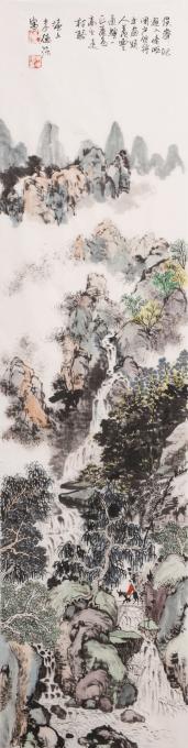 国画家朱德强字画之家