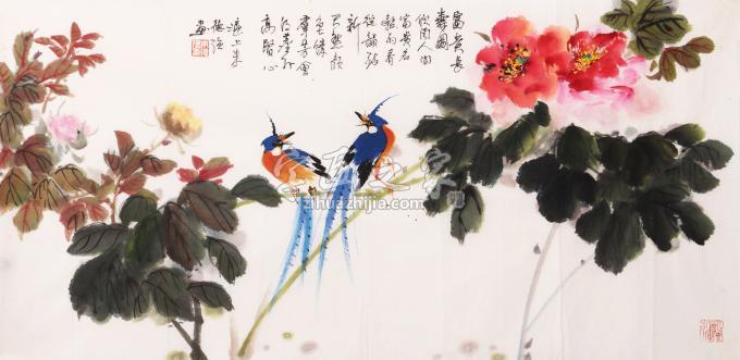 国画家朱德强字画之家