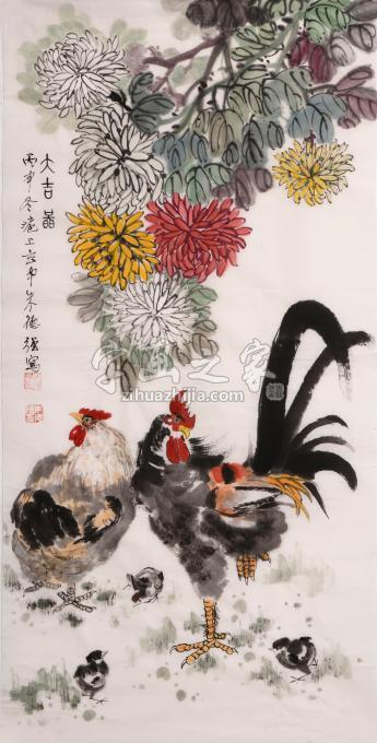 国画家朱德强字画之家