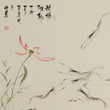 车厚宾国画花鸟荷塘雅趣字画之家