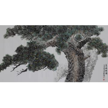 马建成国画山水春风雅韵字画之家