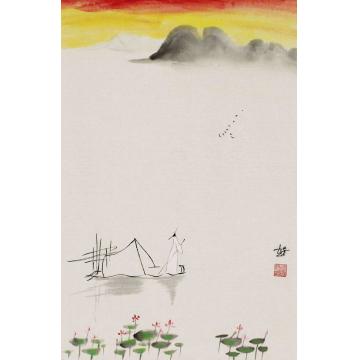 赵芳国画山水禅境字画之家