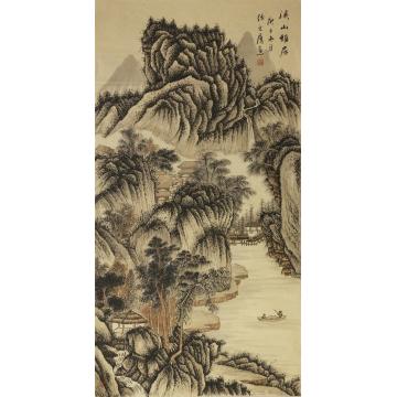 张之鹰国画山水溪山雅居字画之家