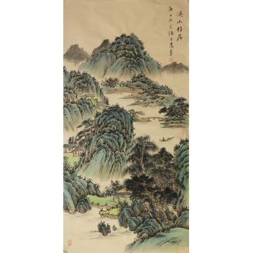 张之鹰国画山水溪山雅居字画之家