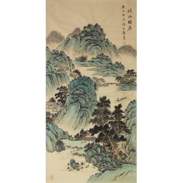 张之鹰国画山水溪山雅居字画之家