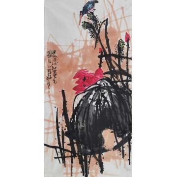 武洪星国画花鸟恍似瑶池初宴罢字画之家