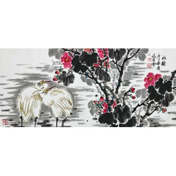 徐鸿海国画花鸟秋韵字画之家