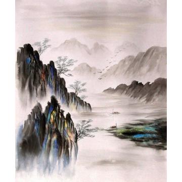 赵云吴油画风景现代风景油画字画之家