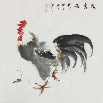 国画家吴定川字画之家