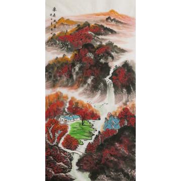 诸明国画山水源远流长字画之家