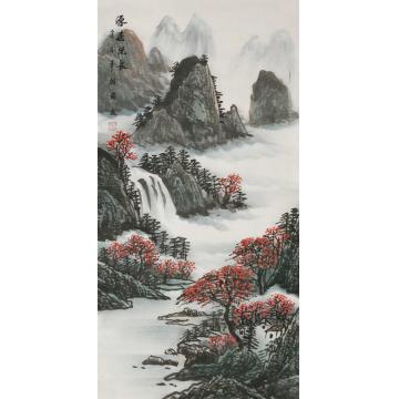 周裕国国画山水源远流长字画之家