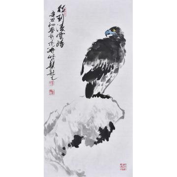 杨怀山国画花鸟待到凌云时字画之家