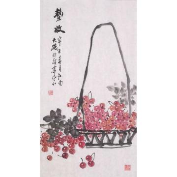 朱大成国画花鸟丰收字画之家