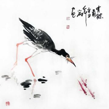 周小雨国画花鸟有余图字画之家