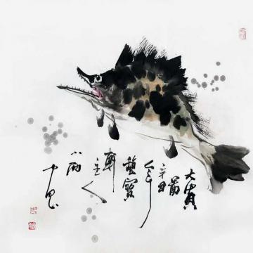周小雨国画花鸟大贵图字画之家