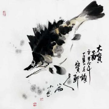 周小雨国画花鸟大贵图字画之家