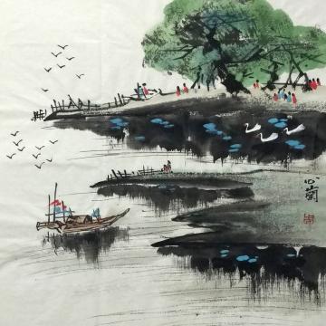 国画家周心兰字画之家