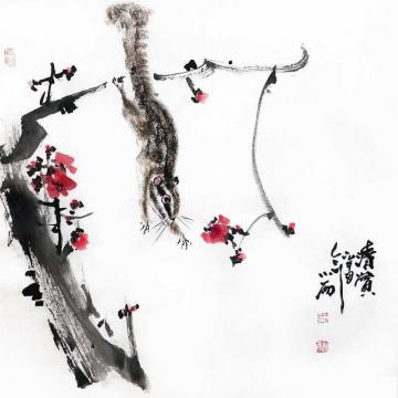 周小雨国画花鸟清赏字画之家