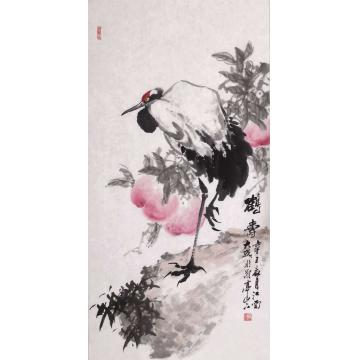 朱大成国画花鸟鹤寿字画之家