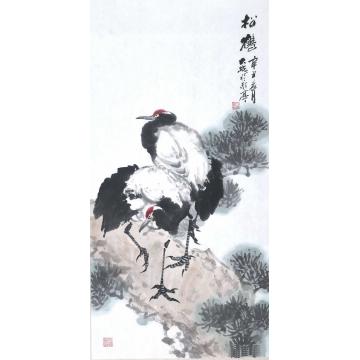 朱大成国画花鸟松鹤字画之家