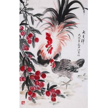 夏淑君国画花鸟大吉祥字画之家