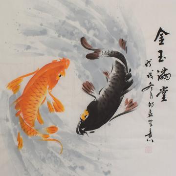 国画家邵磊字画之家