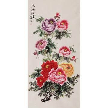 朱秋凤国画花鸟花开富贵字画之家