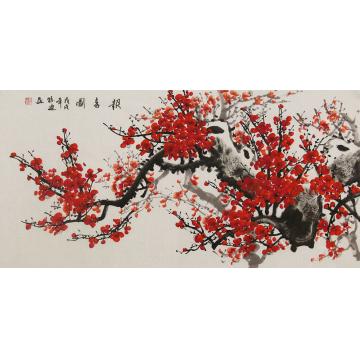 孙迪国画花鸟报春图字画之家