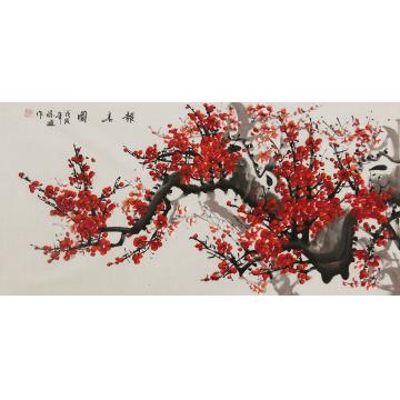 孙迪国画花鸟报春图字画之家