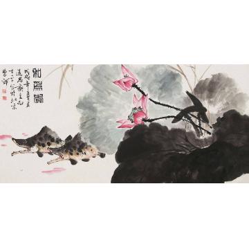 向士平国画花鸟和为贵字画之家