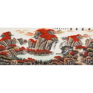喻伟国画山水鸿运当头（已退）字画之家