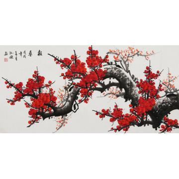 孙迪国画花鸟报春字画之家
