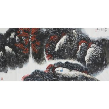 国画家岳淑云字画之家