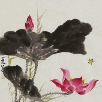 任为国画花鸟荷（退）字画之家