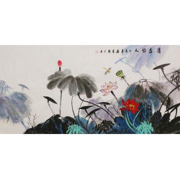 熊丁国画花鸟清香怡人字画之家
