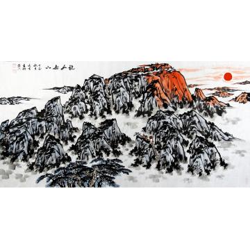 李延生国画山水稳如泰山字画之家