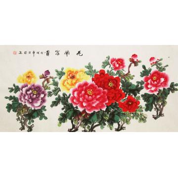 朱秋凤国画花鸟花开富贵字画之家