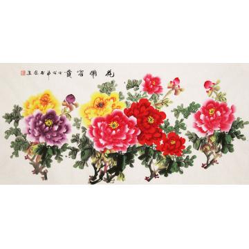 朱秋凤国画花鸟花开富贵字画之家