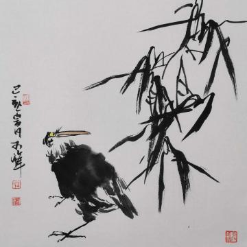 王可峰国画花鸟回首字画之家