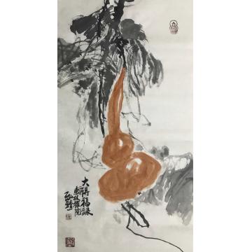 高光圃国画花鸟大得福禄字画之家