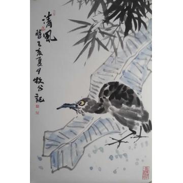 余贤然国画花鸟清风字画之家