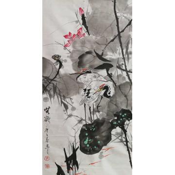 陈忠良国画花鸟无欲字画之家